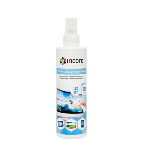 Incore Płyn do czyszczenia ekranów INCORE 250 ml atomizer