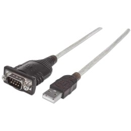 Manhattan Kabel adapter Manhattan USB / RS232/COM/DB9 PL-2303HXD