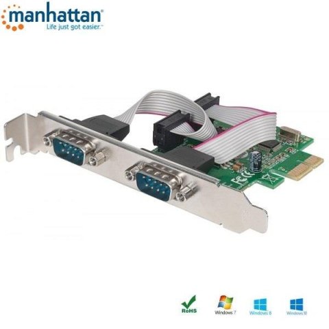 Manhattan Kontroler COM Manhattan PCIe 2x RS-232/COM ICC