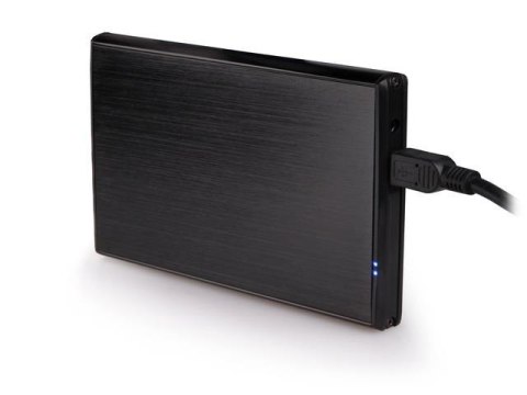 Natec Obudowa na dysk HDD/SSD Natec RHINO USB 2.0 SATA 2,5" Aluminum Black Slim