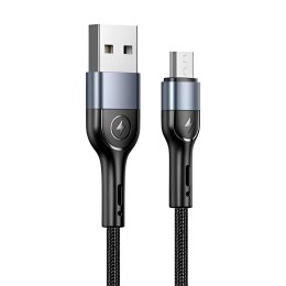 USAMS Kabel USB Usams U55 microUSB 1m czarny