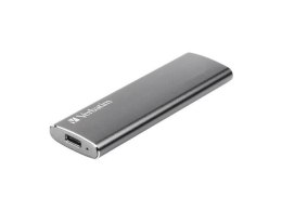 Verbatim Dysk SSD zewnętrzny Verbatim VX500 240GB USB-C 3.1 aluminium