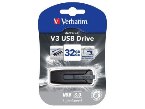 VERBATIM Pendrive Verbatim 32GB V3 USB 3.0