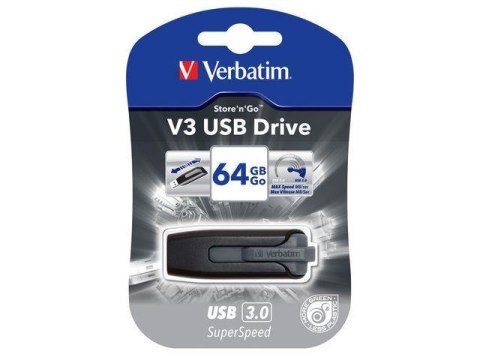 Verbatim Pendrive Verbatim 64GB V3 USB 3.0