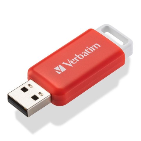 VERBATIM Pendrive Verbatim DataBar 16GB USB 2.0 Red