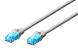 Digitus Patchcord DIGITUS UTP kat. 5e 0,25m PVC biały