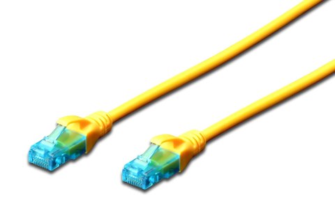 Digitus Patchcord DIGITUS UTP kat. 5e 30m PVC żółty