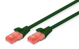 Digitus Patchcord DIGITUS UTP kat. 6 1m PVC zielony