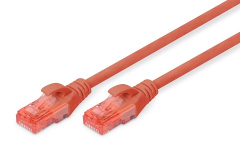 Digitus Patchcord DIGITUS UTP kat. 6 7m PVC czerwony