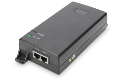 Digitus Zasilacz/Adapter PoE+ DIGITUS 802.3at max. 48V 60W Gigabit aktywny