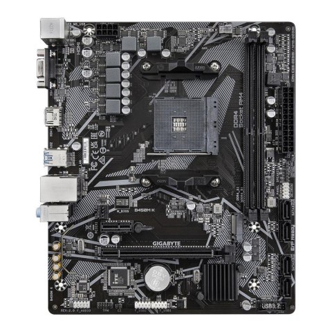 GIGABYTE Płyta Gigabyte B450M K (rev. 2.0) /AMD B450/DDR4/SATA3/M.2/USB3.0/PCIe3.0/AM4/mATX