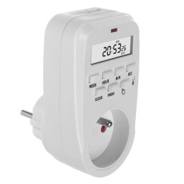 Greenblue Włącznik czasowy timer cyfrowy GreenBlue GB362 E, max. obciążenie 16A, IP20