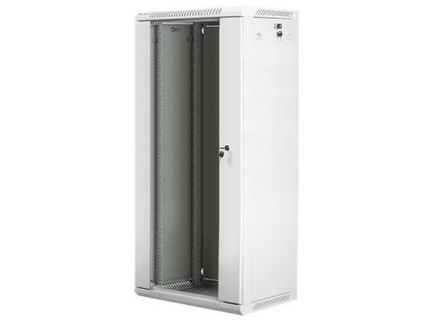 LANBERG Szafa instalacyjna Rack wisząca 19" 27U 600x450 szara Lanberg (flat pack)