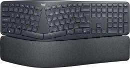 LOGITECH Klawiatura bezprzewodowa Logitech ERGO K860 czarna ergonomiczna