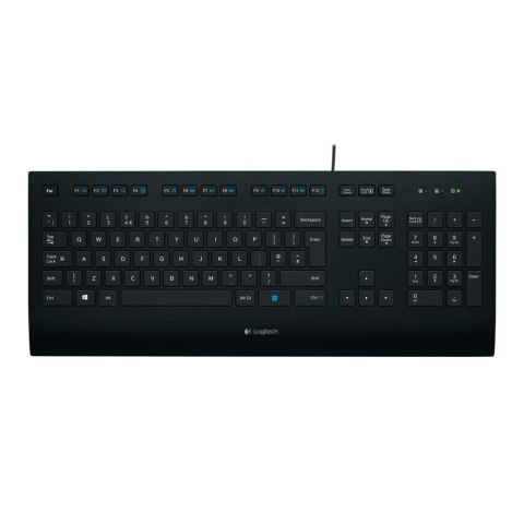 LOGITECH Klawiatura przewodowa Logitech K280e BUSINESS USB OEM czarna