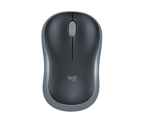 LOGITECH Mysz bezprzewodowa Logitech M185 optyczna czarno-szara