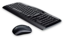 LOGITECH Zestaw bezprzewodowy klawiatura + mysz Logitech MK330 czarny