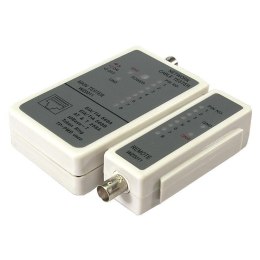 LogiLink Tester kabli LogiLink WZ0011 do złącz RJ45 i BNC, z jednostką zdalną