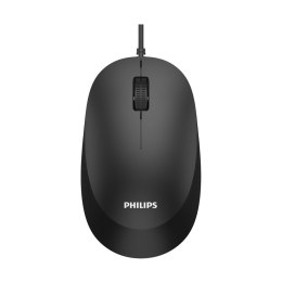 Philips Mysz przewodowa PHILIPS SPK7207BL/00 1200 DPI czarna