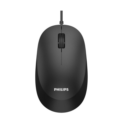 Philips Mysz przewodowa PHILIPS SPK7207BL/00 1200 DPI czarna