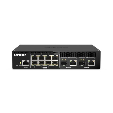 QNAP Switch zarządzalny QNAP QSW-M2108R-2C 8x 2,5GbE 2x 10GbE SFP+/RJ45 combo