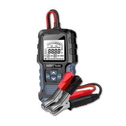 Qoltec Tester cyfrowy Qoltec akumulatora z wyświetlaczem LCD | 12V | 24V | 3Ah-400Ah