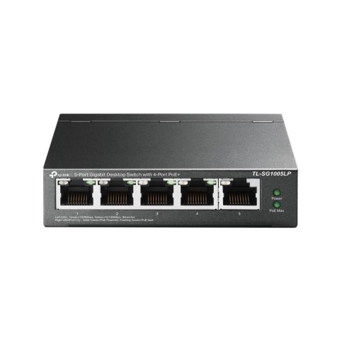 TP-LINK Switch niezarządzalny TP-Link TL-SG1005LP 5x10x100/1000 (4xPoE+)