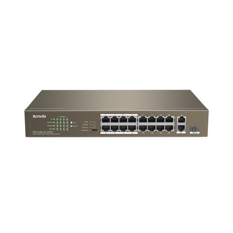 Tenda Switch niezarządzalny Tenda TEF1118P-16-150W 16-port Ethernet Switch 10/100 Mb/s PoE 150W Rack