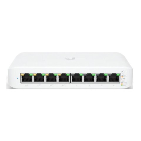 Ubiquiti Networks Inc Switch zarządzalny UBIQUITI UniFi Switch Gen 2 (USW-LITE-8-POE-EU) 8x 10/100/1000Mb/s (4xPoE+)