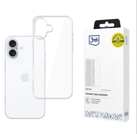 3mk Protection Etui na telefon 3mk do Apple iPhone 16 - przezroczyste