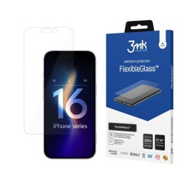 3mk Protection Szkło hybrydowe do Apple iPhone 16 - 3mk FlexibleGlass