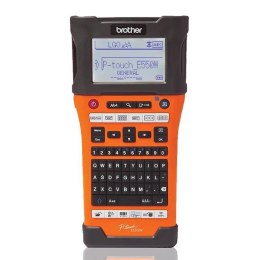 BROTHER Drukarka etykiet Brother P-touch PT-E550WNIVP pomarańczowa