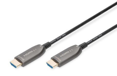 Digitus Kabel DIGITUS połączeniowy hybrydowy AOC HDMI 2.1 Ultra High Speed 8K60Hz UHD HDMI A/HDMI A M/M czarny 20m