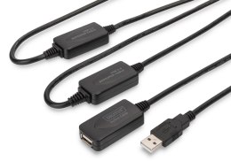 Digitus Kabel przedłużający aktywny DIGITUS DA-73103 USB 2.0 25m