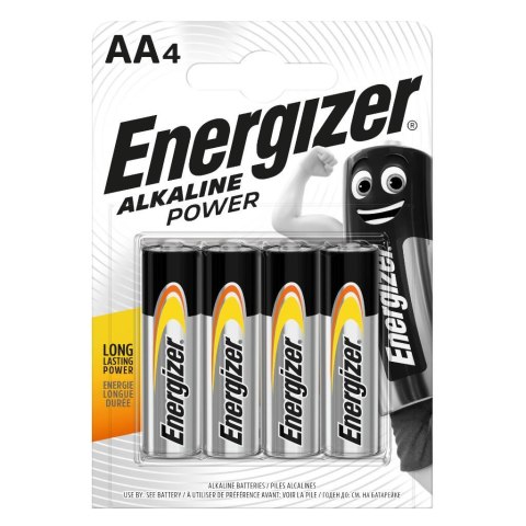 Energizer Bateria alkaliczna Energizer Alkaline Power AA / LR6 - 4 sztuki (blister)