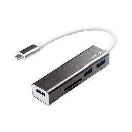 LogiLink Hub USB-C 3.0 LogiLink UA0305 3 porty USB, z czytnikiem kart