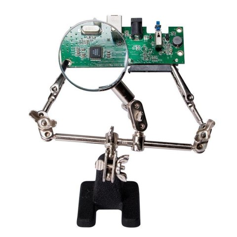 LogiLink Uchwyt narzędziowy LogiLink WZ0034 "trzecia ręka" z lupą