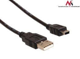 Maclean Kabel USB 2.0 Maclean MCTC-749 USB A (M) - Mini USB B (M) czarny, 3m