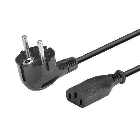 Montis Kabel zasilający komputerowy Montis MT098-1,5 ; Uni-Schuko, 1,5m