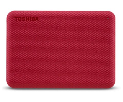 TOSHIBA Dysk zewnętrzny Toshiba Canvio Advance 2TB 2,5" USB 3.2 Gen 1 red