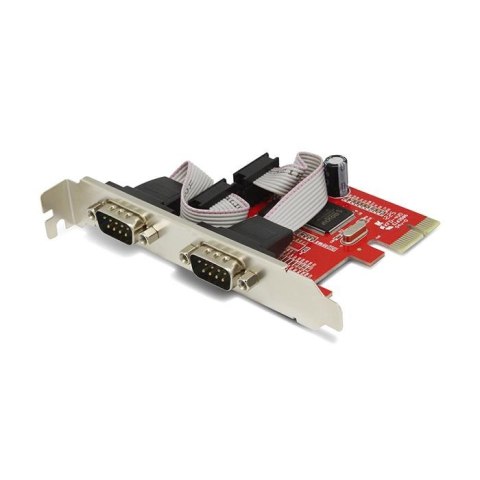 UNITEK Kontroler COM Unitek Y-7504 PCIe 2x COM/RS-232