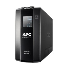 APC by Schneider Electric Zasilacz awaryjny UPS APC BR900MI Back UPS Pro BR 900VA, 6 Outlets, AVR, LCD Interface