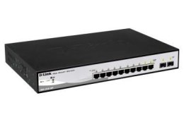 D-LINK Switch zarządzalny 10-port D-LINK DGS-1210-10P 2xSFP 8xPOE