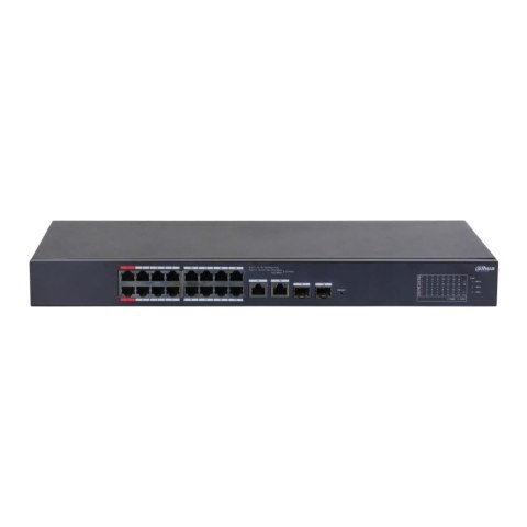 DAHUA Switch zarządzalny Dahua CS4218-16ET-135 16x10/100 Mbps 2x1GbE Combo PoE