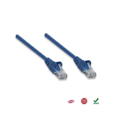 Intellinet PatchCord 100% miedź Intellinet Cat.5e UTP, 2m, niebieski