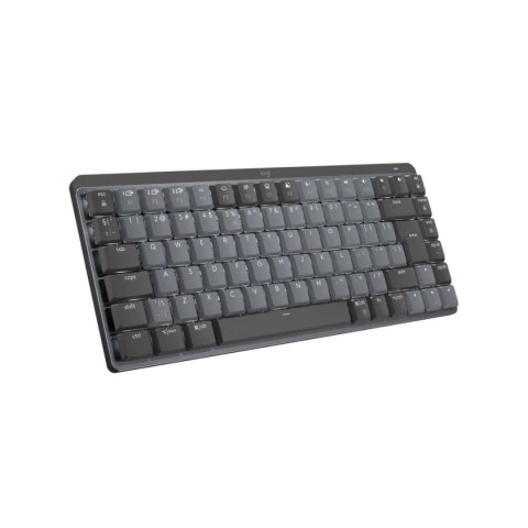 LOGITECH Klawiatura bezprzewodowa Logitech MX MECHANICAL MINI grafitowa