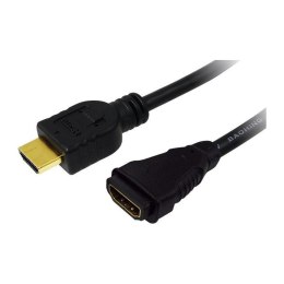 LogiLink Kabel HDMI LogiLink CH0058 HDMI A 19-pin (M)>HDMI A 19-pin (F) 5m