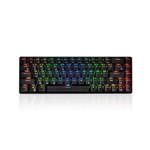 MODECOM Klawiatura bezprzewodowa Modecom Volcano LANPARTY BT RGB Gaming mechaniczna (Przełącznik żółty Gateron)