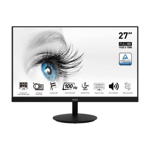 MSI Monitor MSI 27" PRO MP271A VGA HDMI DP głośniki