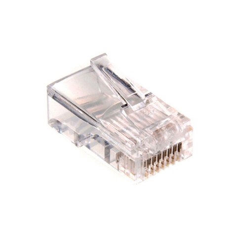 Maclean Wtyk RJ45 Maclean MCTV-662 8P8C 5e Drut Opakowanie 100szt